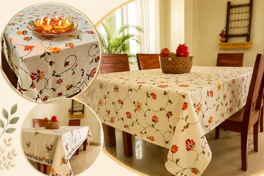 How to Style Your Dining Table with Printed Cotton Tablecloths