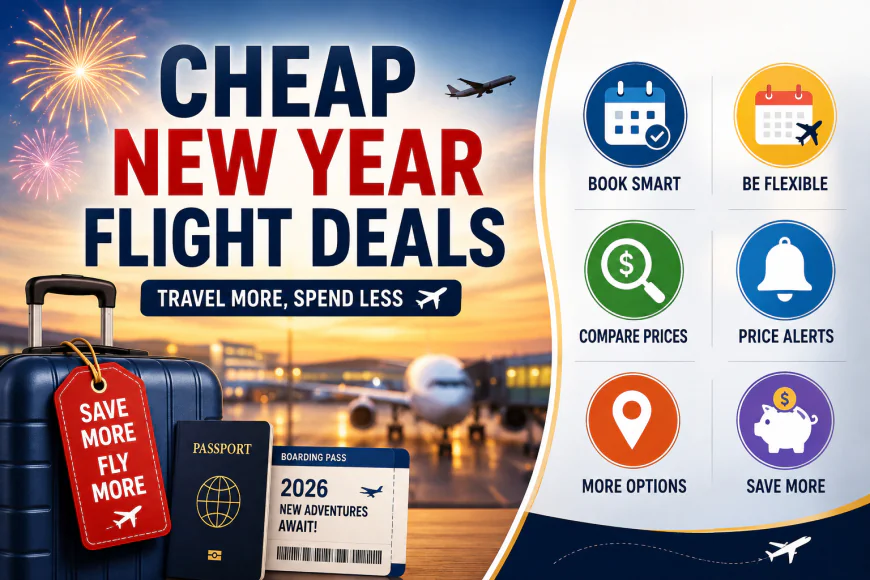 How to Find Cheap New Year Flight Deals Without Overpaying (2026 Guide)