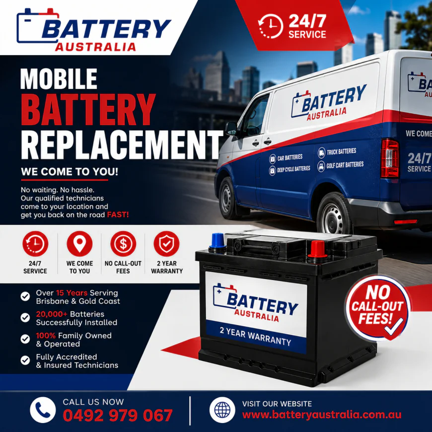 The Complete Guide to Car Battery Replacement, Battery Chargers & Emergency Battery Services in Brisbane