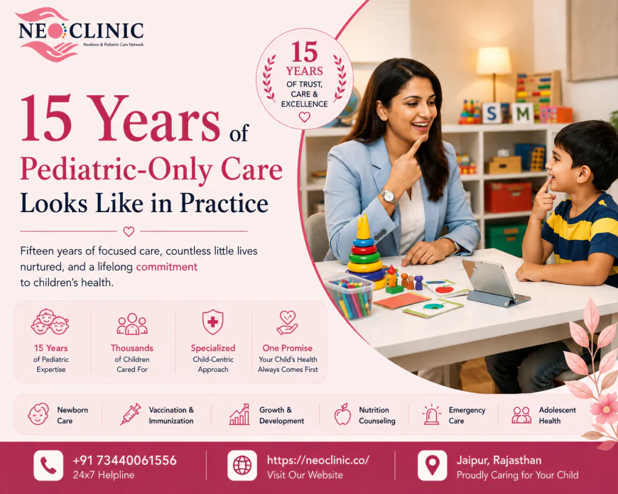 What 15 Years of Pediatric-Only Care Looks Like in Practice