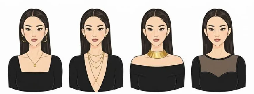 Diamond Necklaces for V-Neck vs. Round-Neck Outfits: The Styling Rules Jewellers Wish You Knew