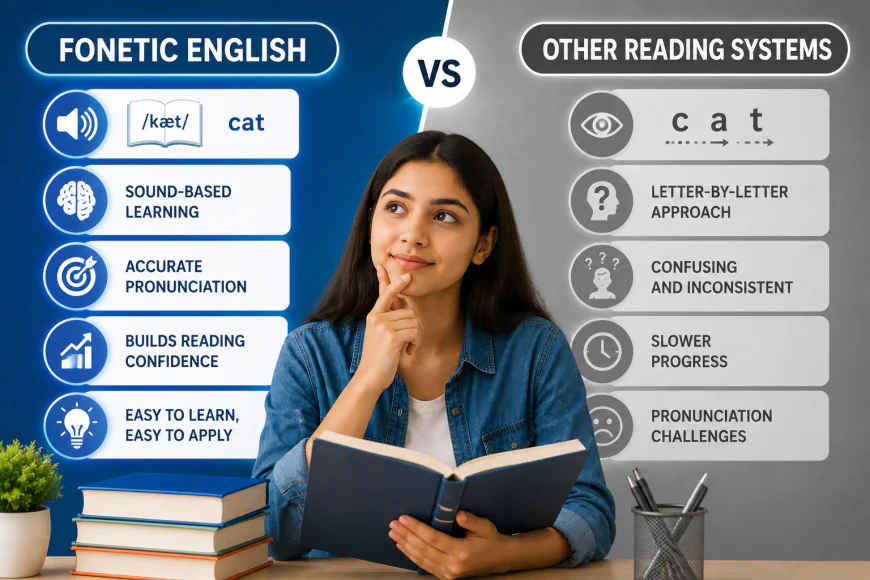 What Makes Fonetic English Different from Other Reading Systems