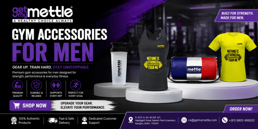 Top Gym Accessories for Men to Improve Every Workout Session