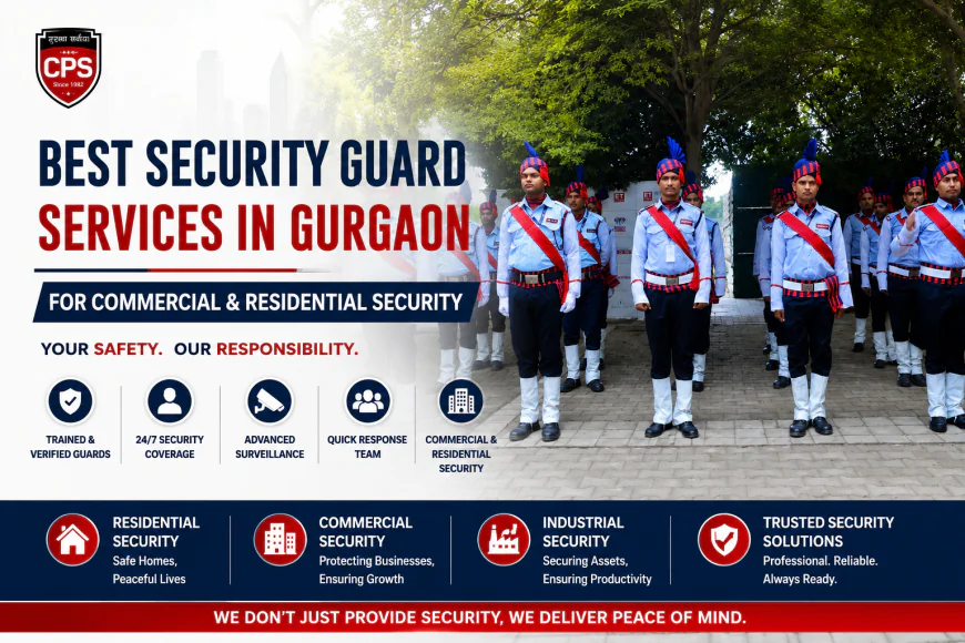 Best Security Guard Services in Gurgaon for Commercial & Residential Security
