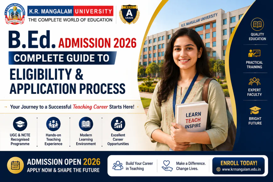 B.Ed. Admission 2026: Complete Guide to Eligibility & Application Process