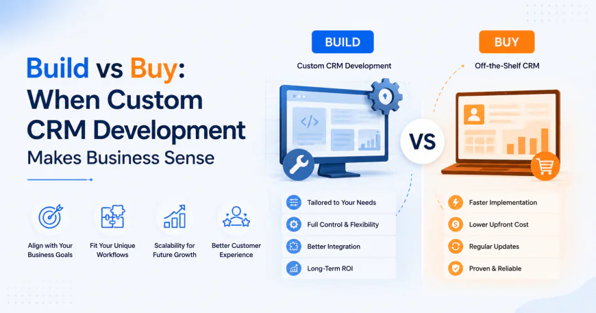Build vs Buy: When Custom CRM Development Makes Business Sense
