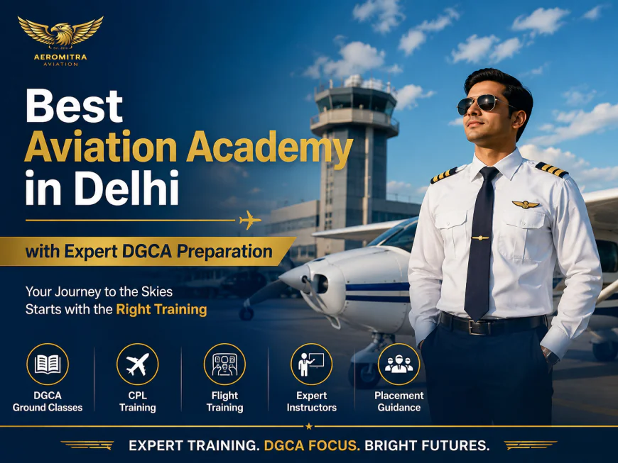 Best Aviation Academy in Delhi with Expert DGCA Preparation