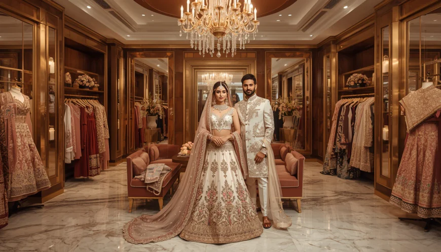 Seema Gujral Bridal Lehenga Luxury Designer Bridal Couture