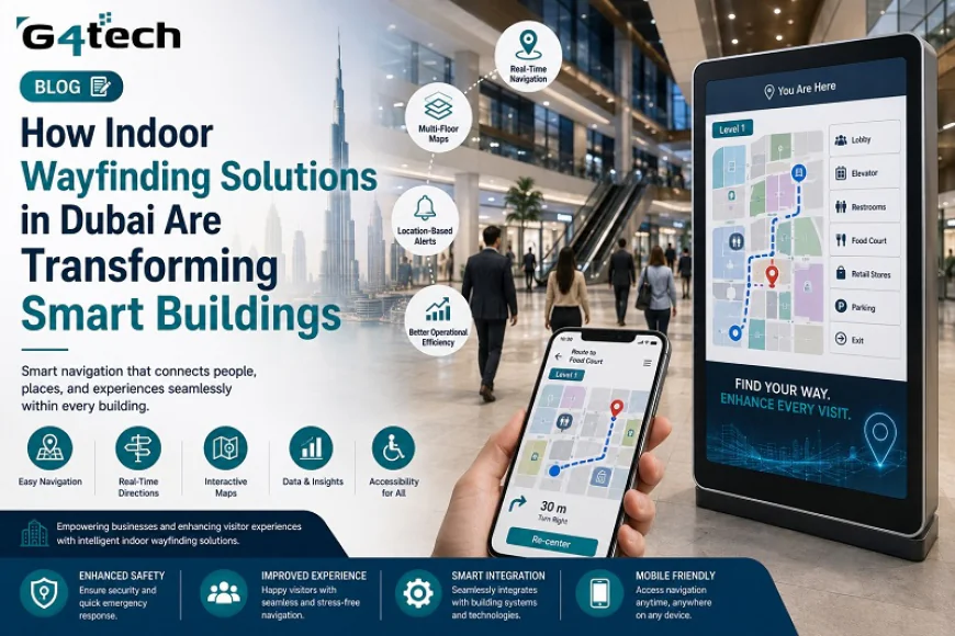 How Indoor Wayfinding Solutions in Dubai Are Transforming Smart Buildings