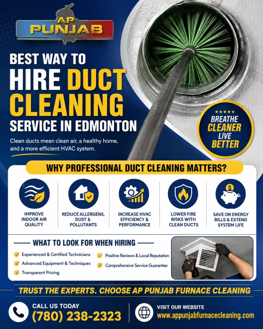Best Way to Hire a Duct Cleaning Service in Edmonton