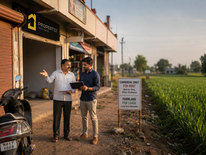 Shirpur's Quiet Property Boom: Renting Out Commercial Space or Farmland