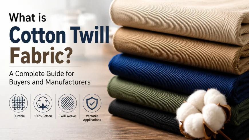 What is Cotton Twill Fabric? A Complete Guide for Buyers and Manufacturers