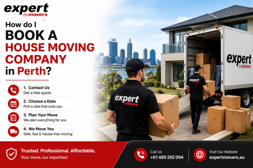 How do I book a House Moving Company in Perth?