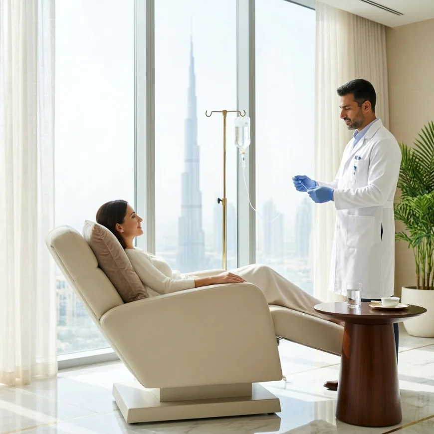 NAD+ IV Drip in Dubai: Reviving Natural Stamina and Focus