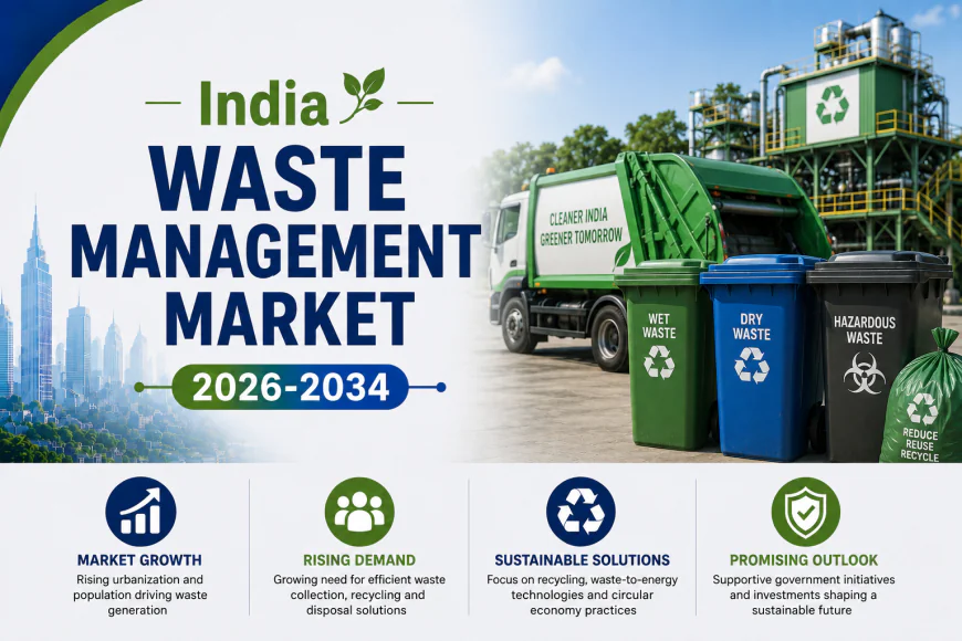 India Waste Management Market Insights 2026–2034: Growth, Demand Analysis, Outlook and Forecast