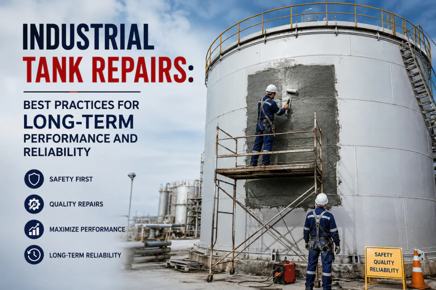 Industrial Tank Repairs: Best Practices for Long-Term Performance and Reliability