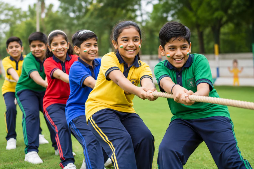 How Outdoor Team Games Build Leadership Skills in Children