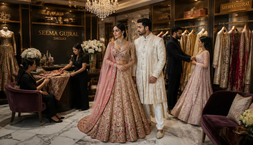Seema Gujral Bridal Lehenga Luxury Indian Bridal Fashion