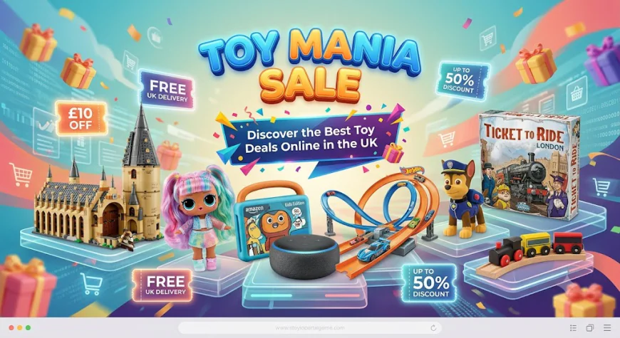 Discover the Best Toy Deals Online in the UK – Toy Mania Sale