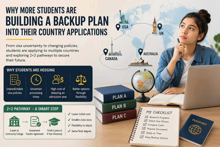 Why Students Should Keep a Study Abroad Backup Plan in 2026