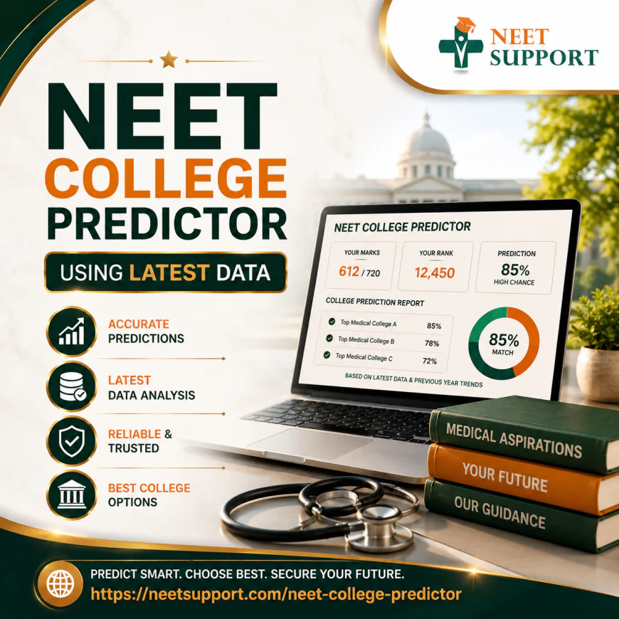 NEET College Predictor Using Latest Data | NEET Support