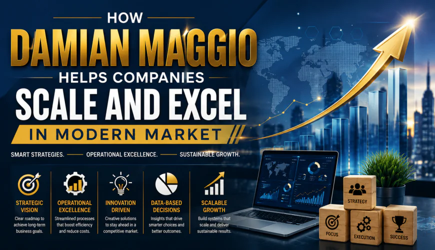 How Damian Maggio Helps Companies Scale And Excel In Modern Markets