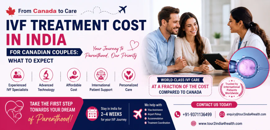 IVF Treatment Cost in India for Canadian Couples: What to Expect