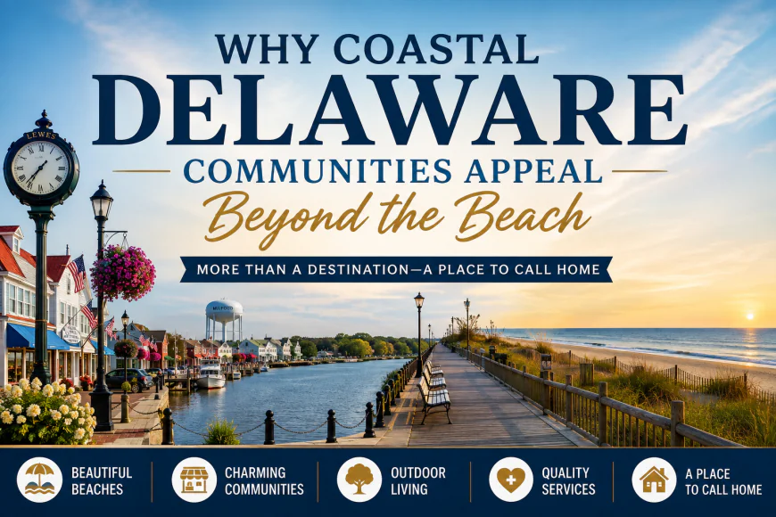 Why Coastal Delaware Communities Appeal to Buyers Looking Beyond the Beach
