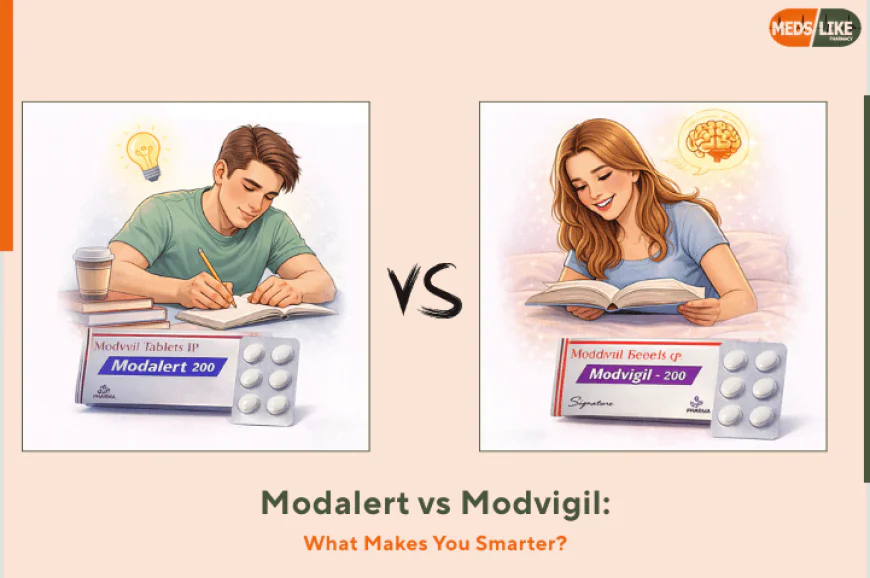 Modalert vs Modvigil: Differences, Uses, Effects & Safety Guide