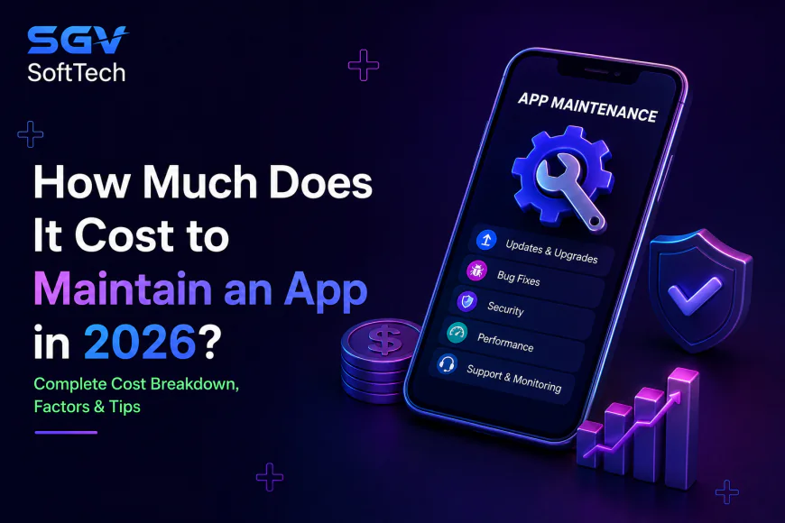 Cost to Maintain an App in 2026: Complete Guide to Mobile App Maintenance Costs