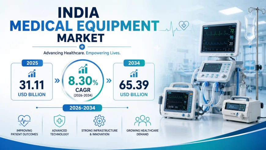 India Medical Equipment Market Report 2026–2034: Industry Trends, Healthcare Technology Adoption & Future Outlook
