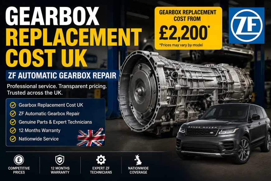 Gearbox Replacement Cost UK, ZF Automatic Gearbox Repair
