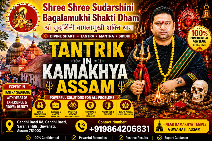 Tantrik in Kamakhya Assam – Strengthen Your Faith at Shree Shree Sudarshini Bagalamukhi Shakti Dham
