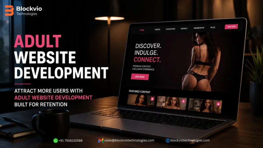 Attract More Users with Adult Website Development Built for Retention