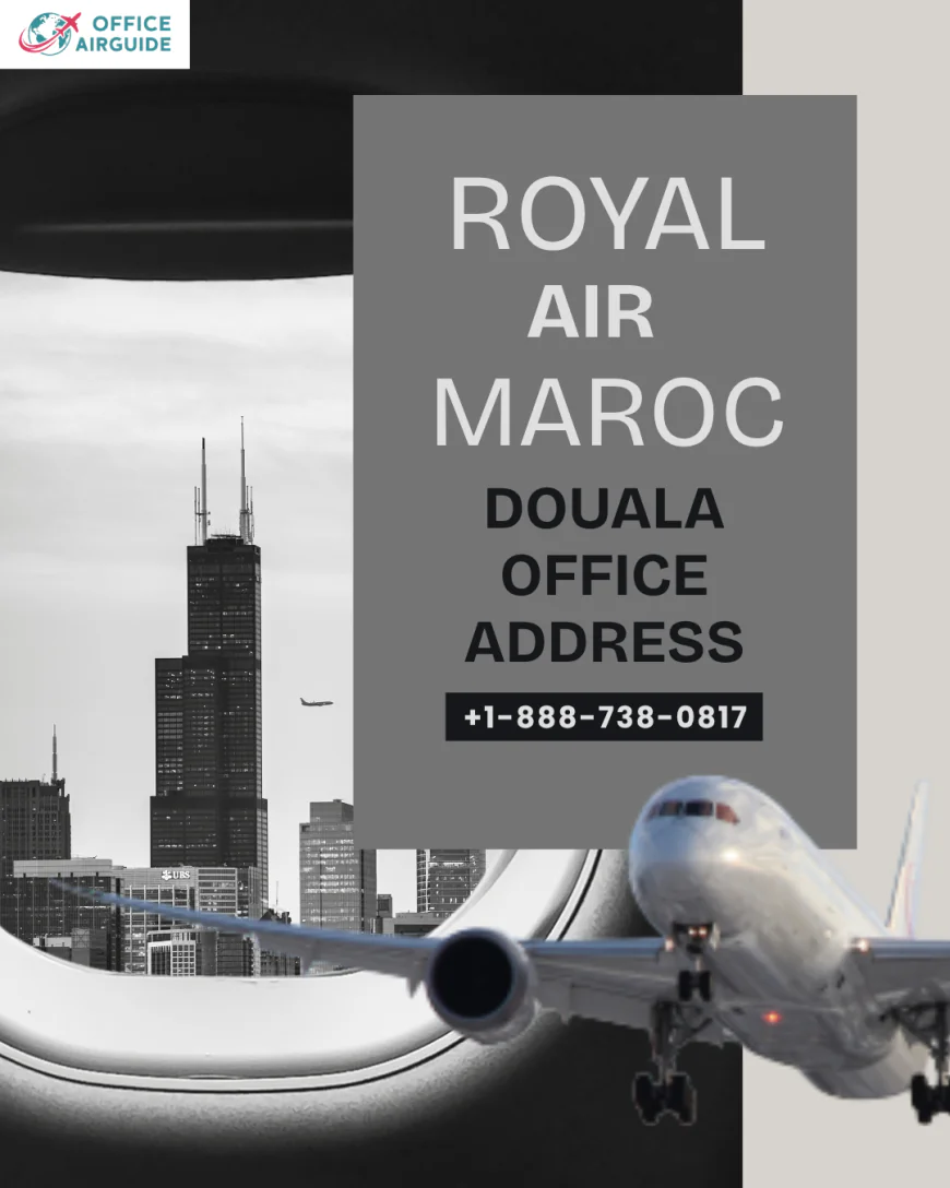 Royal Air Maroc Douala Office Address +1-888-738-0817