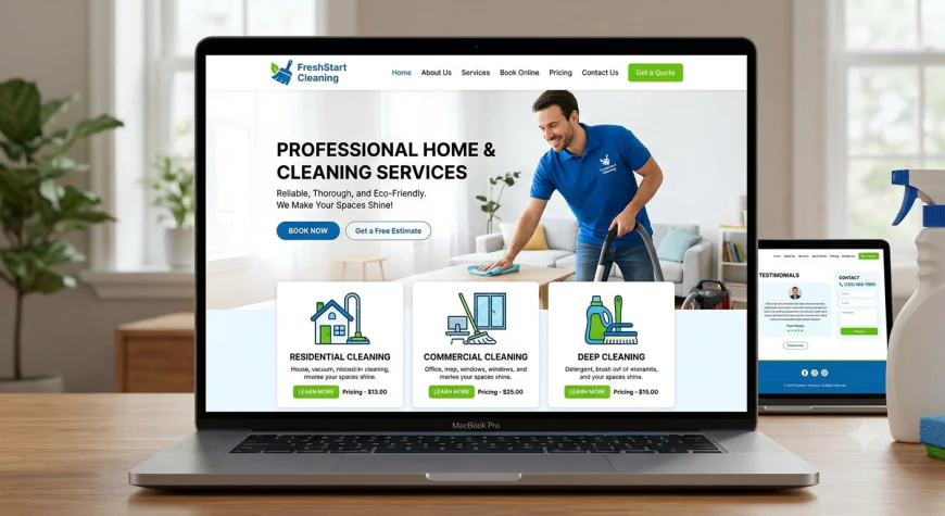 How to Use a Cleaning Services WordPress Theme to Attract More Service Requests