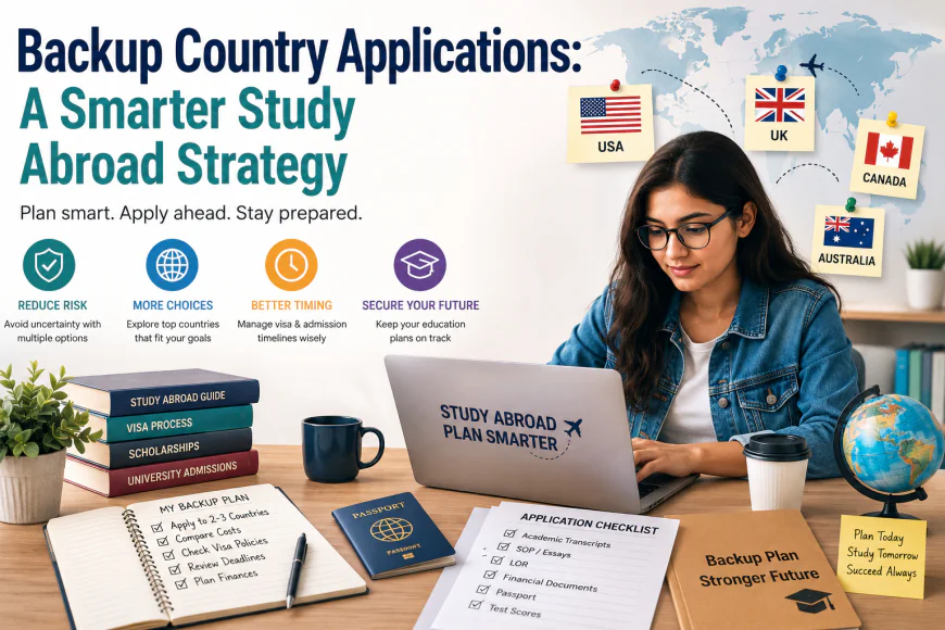 Backup Country Applications: A Smarter Study Abroad Strategy