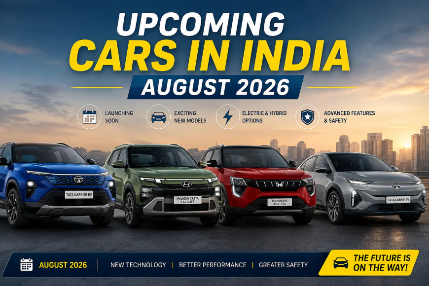 August 2026 New Car Launches: The Models Set to Shake Up India’s Auto Market