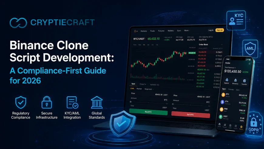 Binance Clone Script Development: A Compliance-First Guide for 2026