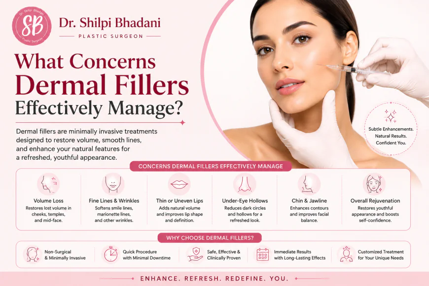 What Concerns Dermal Fillers Effectively Manage?