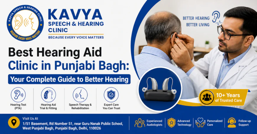 Best Hearing Aid Clinic in Punjabi Bagh: Your Complete Guide to Better Hearing