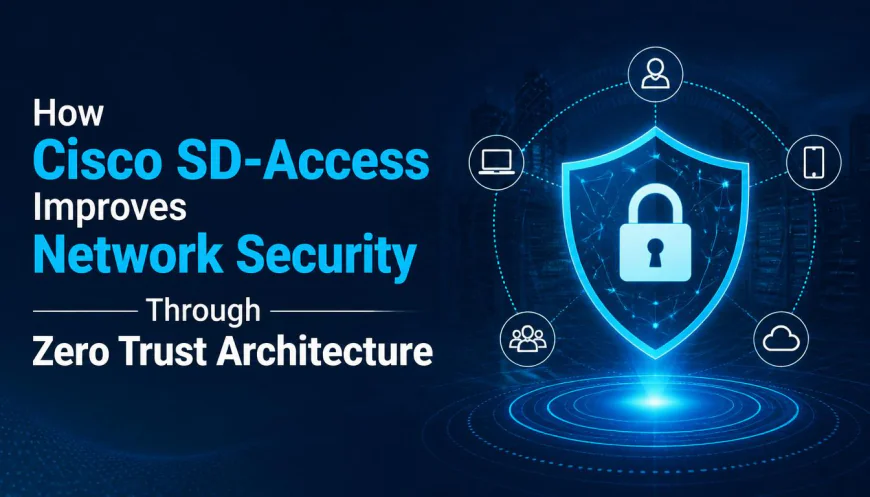 How Does Cisco SD-Access Improve Network Security Through Zero Trust Architecture?