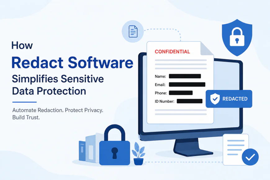 How Redact Software Simplifies Sensitive Data Protection