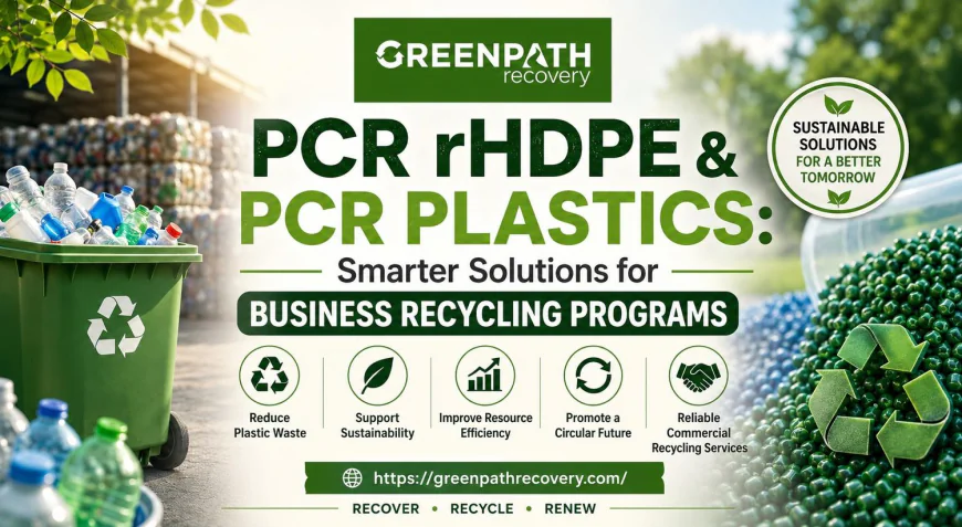PCR rHDPE & PCR Plastics: Smarter Solutions for Business Recycling Programs