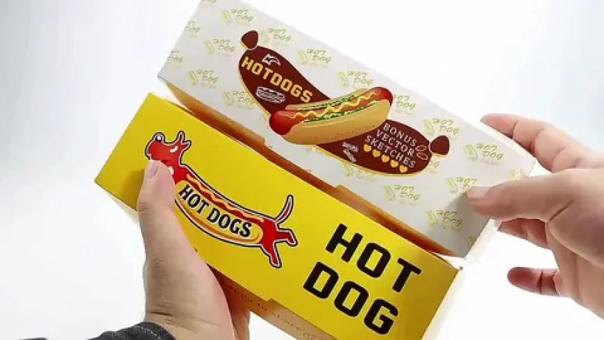 Custom Hot Dog Boxes Practical Packaging for Fast-Food Brands