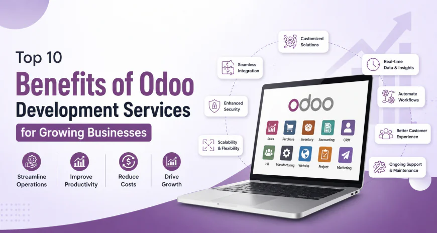 Top 10 Benefits of Odoo Development Services for Growing Businesses