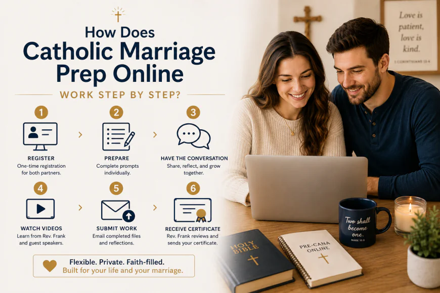 How Does Catholic Marriage Prep Online Actually Work, Step by Step?