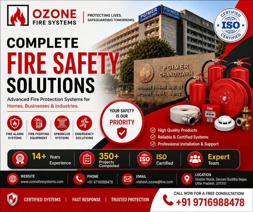 Ozone Fire System and Passive Fire Protection Services in Dehradun & Mohali