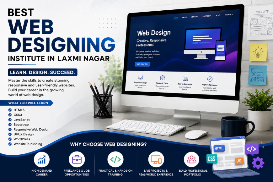 Best Web Designing Institute in Laxmi Nagar | Web Design Course