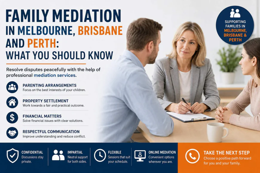 Family Mediation in Melbourne, Brisbane and Perth: What You Should Know